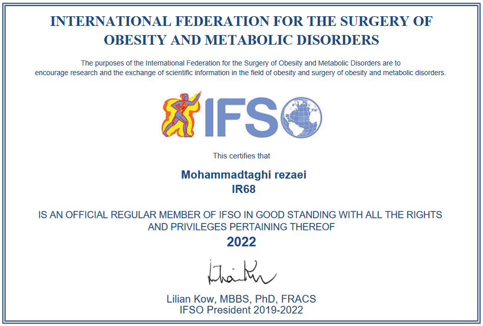 انجمن جهانی جراحی چاقی IFSO